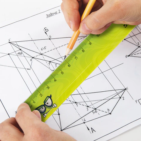 Линейка пластиковая 15 см BRAUBERG "МОНСТРИКИ", тонированная, ассорти, 210866 - МСК «Форвард»