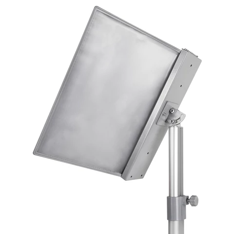 Демосистема напольная на 10 панелей, серые панели А4, регулируемая высота, STAFF, 238334 - МСК «Форвард»