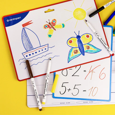 Маркер стираемый для белой доски ЧЕРНЫЙ, CENTROPEN "Dry-Wipe", 1-2 мм, 2507, 525070112 152675 - МСК «Форвард»