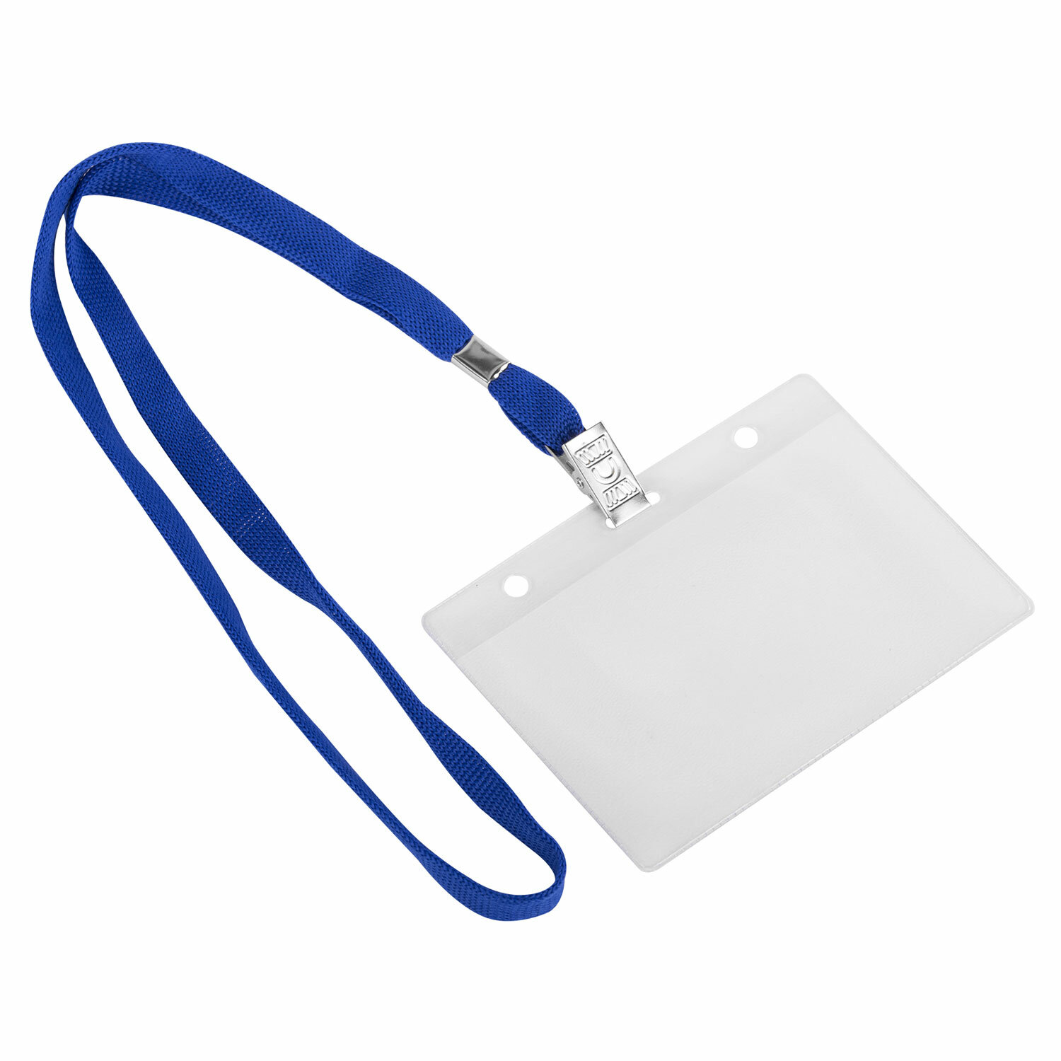 Бейджи горизонтальные БОЛЬШИЕ (87х120мм), КОМПЛЕКТ 10 шт, на синей ленте 45 см, ДПС,1065.ГК-101 231907