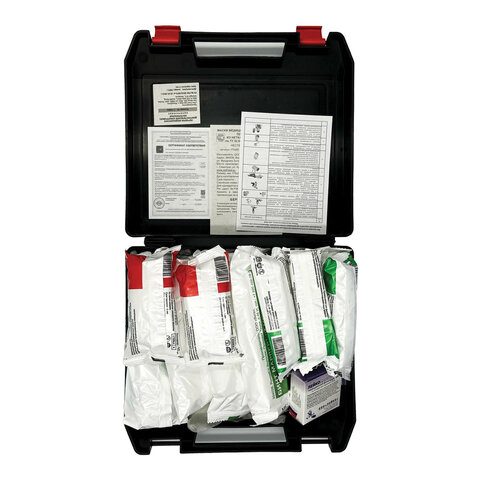 Аптечка для детских и учебных учреждений, по приказу №261н, МИРАЛ, пластиковый кейс, ОДПФ-Н 631420 - МСК «Форвард»
