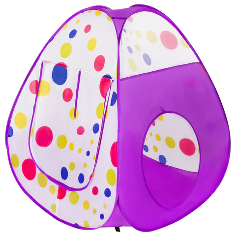 Детская игровая палатка-лабиринт с тоннелем и сухим бассейном, 90x190x270 см, BRAUBERG KIDS, 665172 - МСК «Форвард»