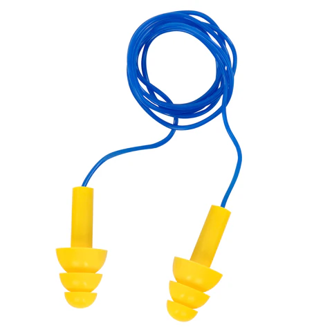Беруши многоразовые силиконовые со шнурком, 1 пара в контейнере, SNR 37 дБ, RABBITEX, 671317 - МСК «Форвард»