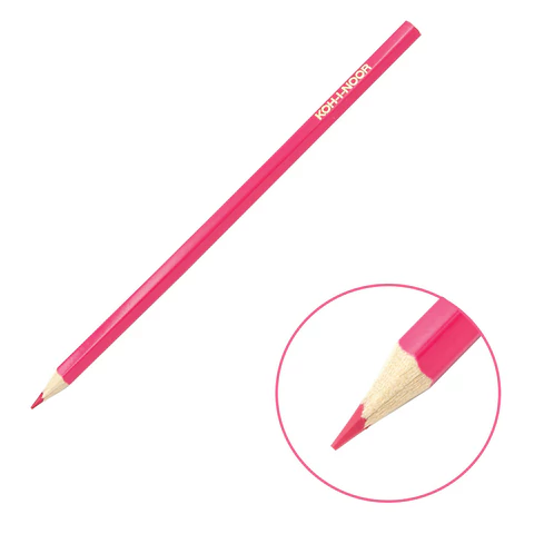 Карандаши цветные KOH-I-NOOR "RED LION" 36 цветов, шестигранные, 2,8 мм, натуральное дерево, 3555/36, 3555036063KS 182083 - МСК «Форвард»