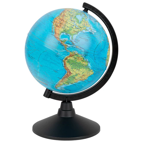 Глобус физический Globen Классик, диаметр 210 мм, К012100007 454419
