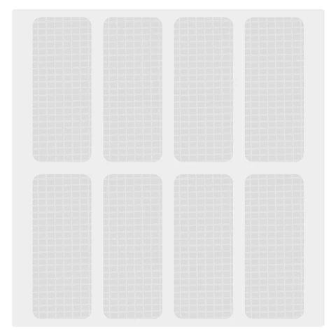 Клеевые полоски двусторонние, 34х15 мм, акриловая основа, 32 шт., BRAUBERG, 608778 - МСК «Форвард»