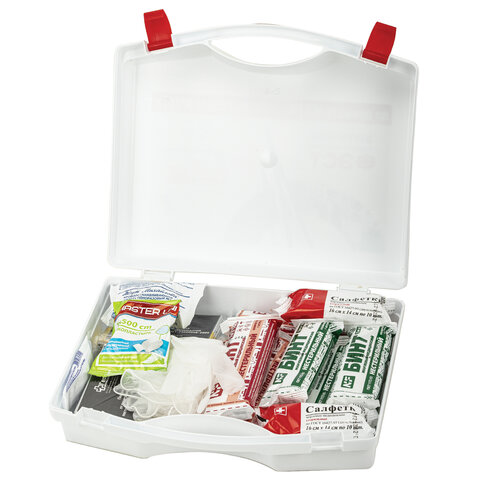 Аптечка первой помощи работникам, по приказу №262н, ФЭСТ, пластиковый кейс, 3763 631424 - МСК «Форвард»