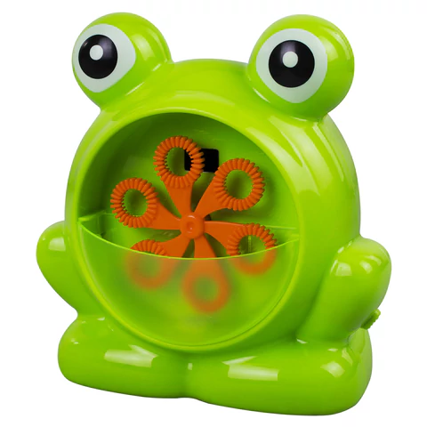 Машинка автоматическая для мыльных пузырей "ЛЯГУШОНОК", 50 мл, ЮНЛАНДИЯ, 664481  - МСК «Форвард»