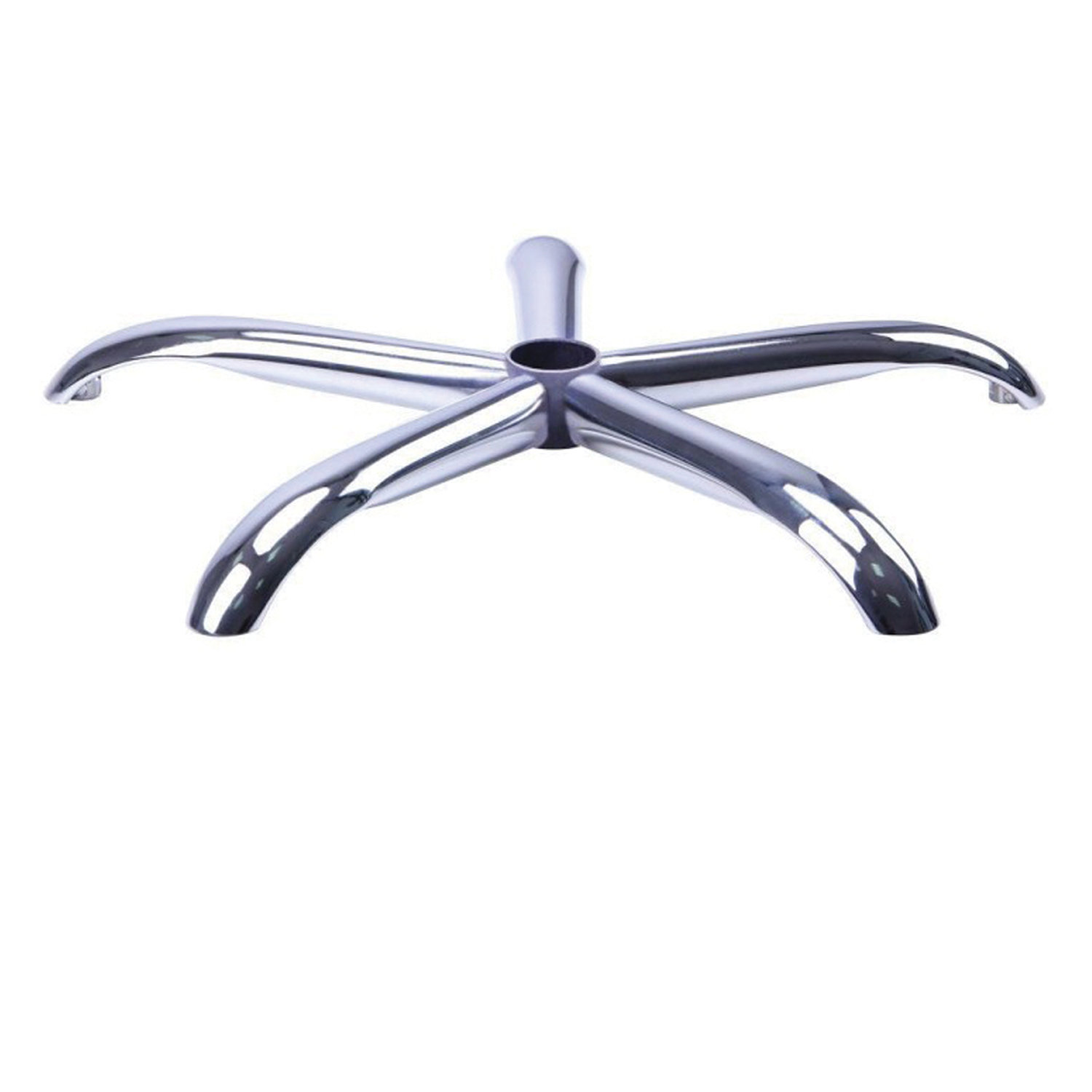 Пятилучие для кресла, нагрузка до 120 кг., диаметр 700мм., NZ004, металлическое, хром, 531914