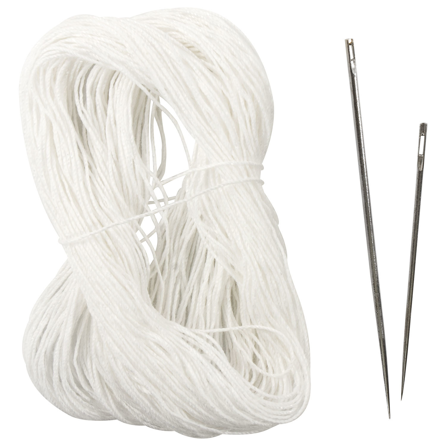 Набор для прошивки документов (игла 80мм, игла 58мм, нить 30м), в блистере, STAFF, 602465