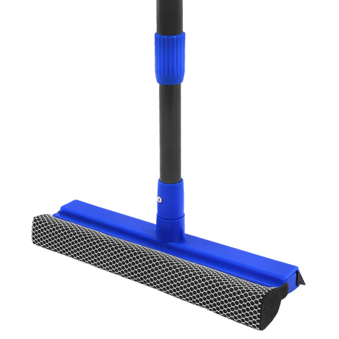 Окномойка с телескопическим черенком из металлопластика 70-120 см и рабочей частью 25 см, ЛЮБАША, 700050 - МСК «Форвард»