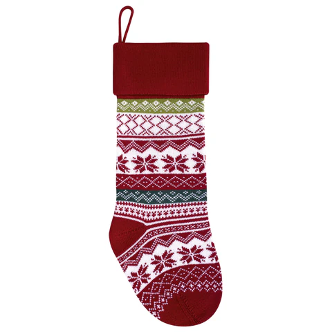 Носок новогодний для подарков, 23х2х54см, "Мечты сбываются", полиэстер, ЗОЛОТАЯ СКАЗКА, 592505 - МСК «Форвард»