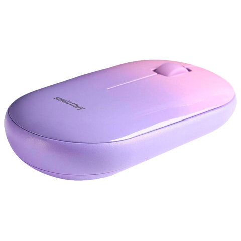 Мышь беспроводная бесшумная SMARTBUY 266AG-V, USB, 2 кнопки + 1 колесо, оптическая, фиолетовая, SBM-266AG-V 514184 - МСК «Форвард»