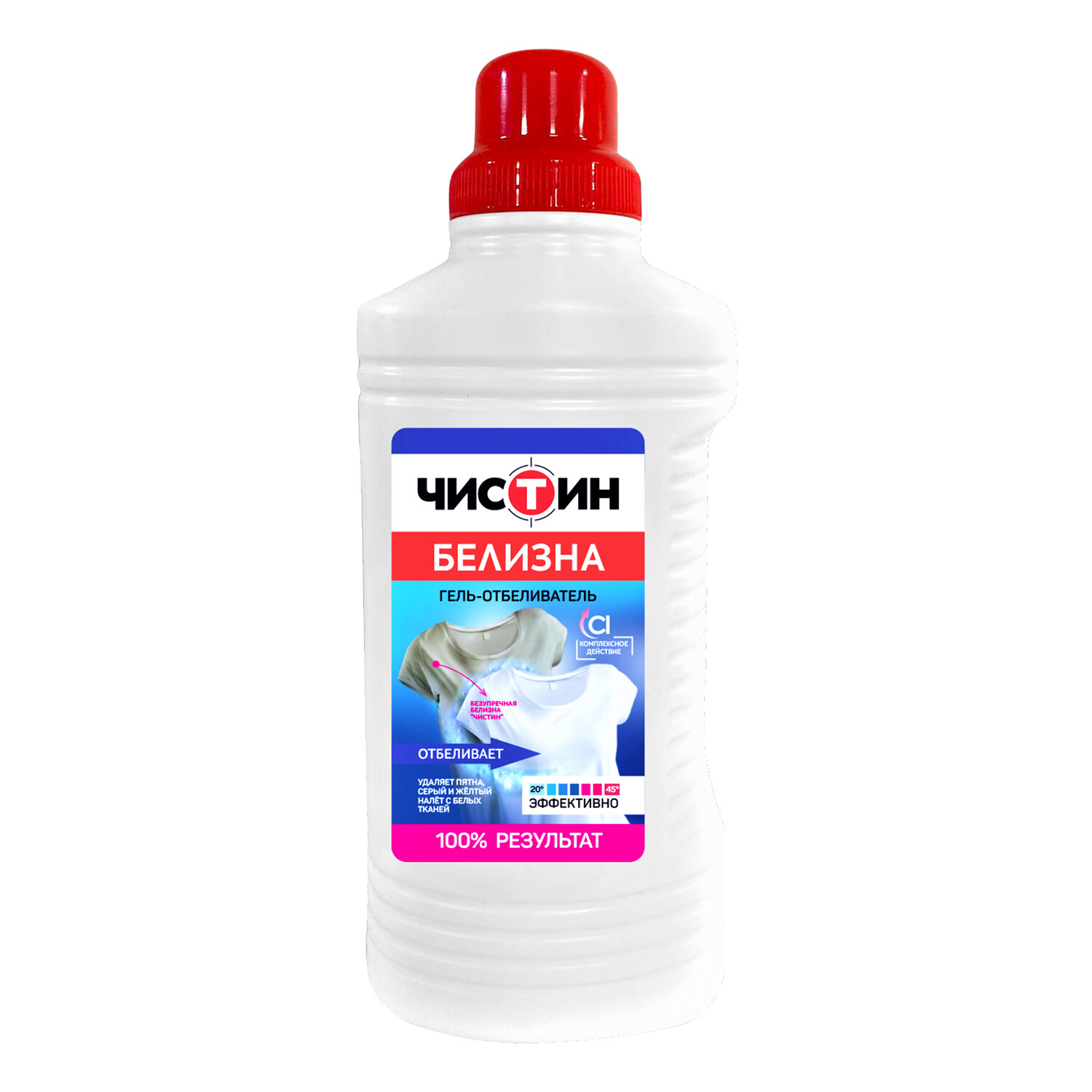 Средство для отбеливания и чистки тканей 950г Белизна ЧИСТИН гель, содержит хлор,2793  601952