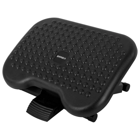 Подставка для ног BRABIX Ultra 1 46х34 см, регулировка высоты и угла наклона, 533036 - МСК «Форвард»