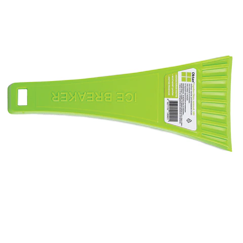 Скребок автомобильный зеленый, 18 см, OKTAN, пластиковый, А3-01-06 702534 - МСК «Форвард»