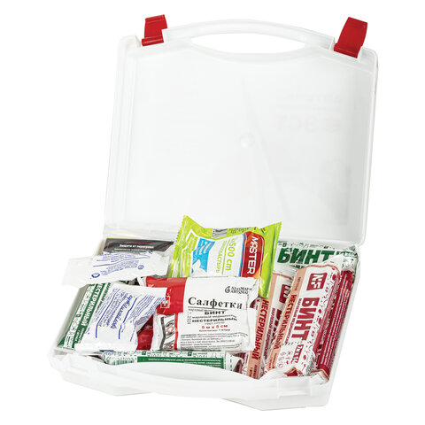 Аптечка для детских и учебных учреждений, по приказу №261н, ФЭСТ, пластиковый кейс, 3778 631428 - МСК «Форвард»