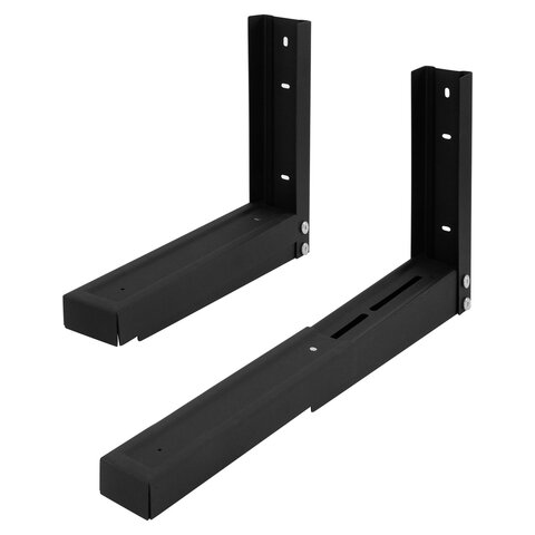 Кронштейн-крепление для СВЧ, нагрузка до 40 кг, CROMEX (КРОМЕКС) K-113, регулировка до 53 см, черный, 457880, Код1 C 457880 - МСК «Форвард»