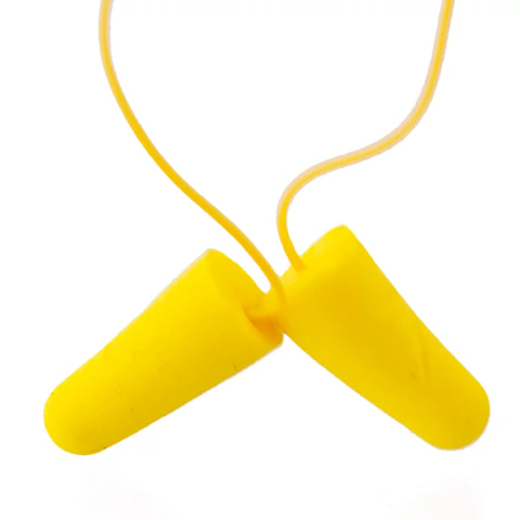 Беруши одноразовые со шнурком, 1 пара, пакет, ЕЛАНПЛАСТ, БЕР131101 671244