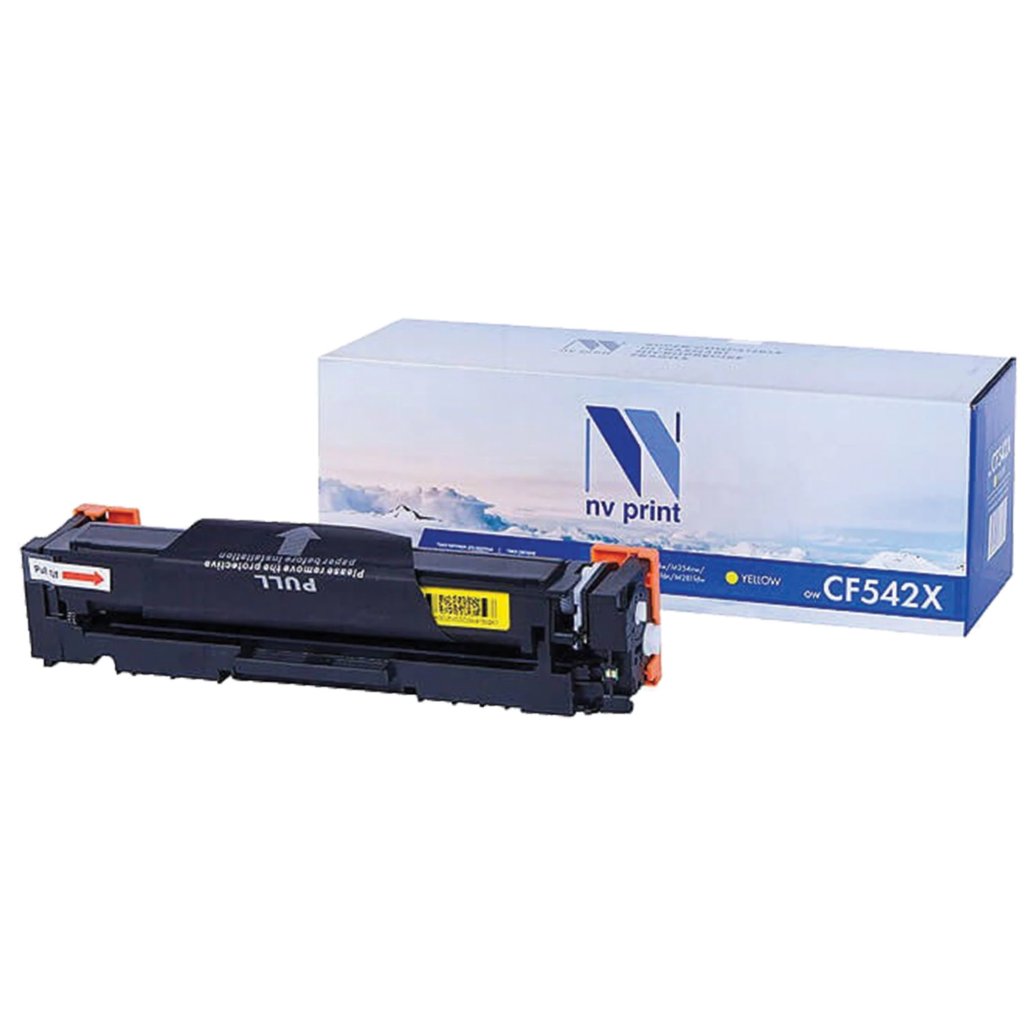 Картридж лазерный NV PRINT (NV-CF542X) для HP M254dw/M254nw/MFP M280nw/M281fdw, желтый, рес 2500 с N 363433 ПОД ЗАКАЗ 8 ДНЕЙ