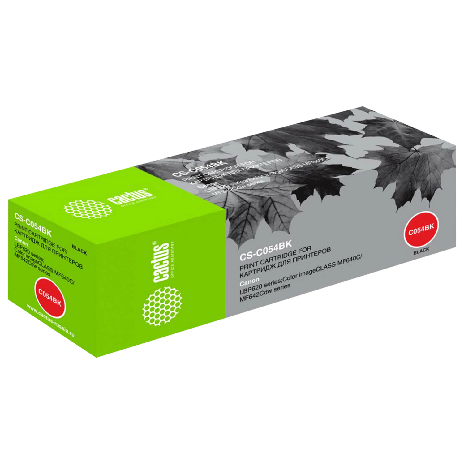 Картридж лазерный CACTUS (CS-C054BK) для Canon LBP 621/623, MF 641/643/645, черный, ресурс 1500 стр 363769 ПОД ЗАКАЗ 8 ДНЕЙ 