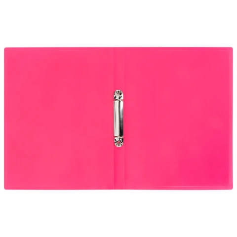 Папка на 2 кольцах А4 BRAUBERG PIXEL, 25 мм, маджента, до 170 листов, 0,5 мм, 273036 - МСК «Форвард»