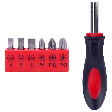 Набор инструментов столярно-слесарный, 12 предметов, блистер, ГРАНДМАСТЕР, 671330 - МСК «Форвард»