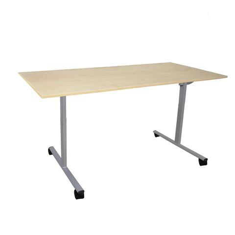 Стол складной "Эверест", 1200х600х760 мм, серый каркас, ЛДСП клен минпромторг под заказ 8 дней - МСК «Форвард»