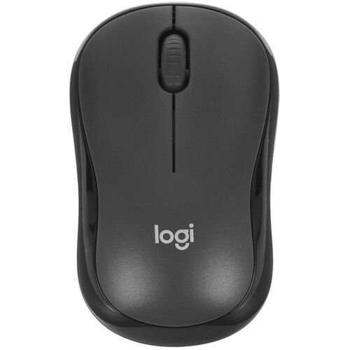Мышь беспроводная Logitech M240 чёрная 1колесо + 3 кнопки 910-007119 1867519