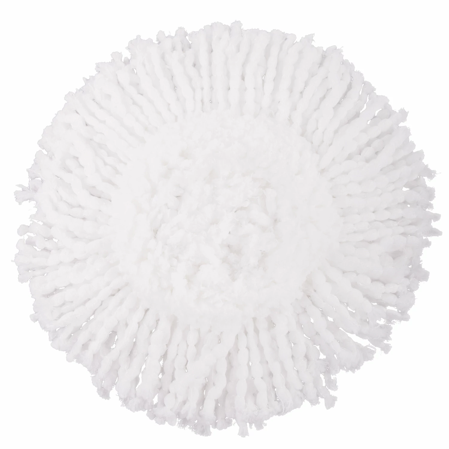 Насадка МОП круглая д/швабры из набора д/уборки 601459, крепление липучка, микрофибра, d16см, LAIMA  601487