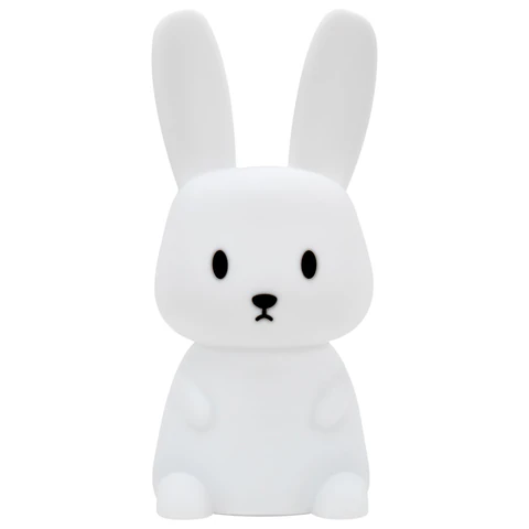Ночник силиконовый LED "Ушастый Заяц" 94x92x202 мм, белый свет/RGB, таймер, USB, аккумулятор 1200 мАч, DASWERK (ДАСВЕРК), 238939 - МСК «Форвард»