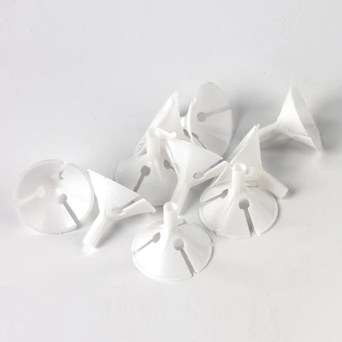 Держатели для воздушных шаров (палочки 40 см + розетки) ЗОЛОТАЯ СКАЗКА, КОМПЛЕКТ 50 штук, белые, 591097 - МСК «Форвард»