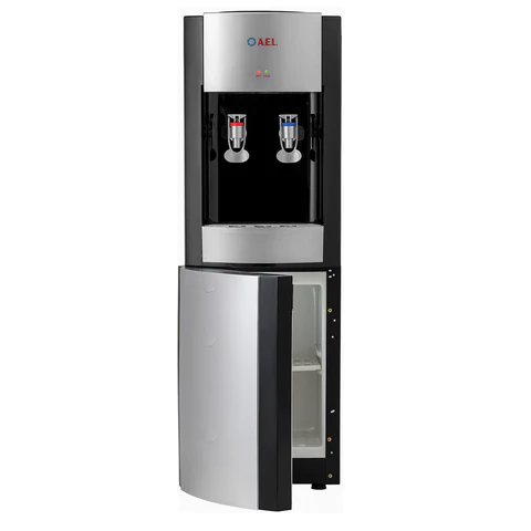 Кулер для воды AEL LD-AEL-28C, напольный, НАГРЕВ/ОХЛАЖДЕНИЕ ЭЛЕКТРОННОЕ, шкаф, 2 крана, черный, 00255 456855 - МСК «Форвард»