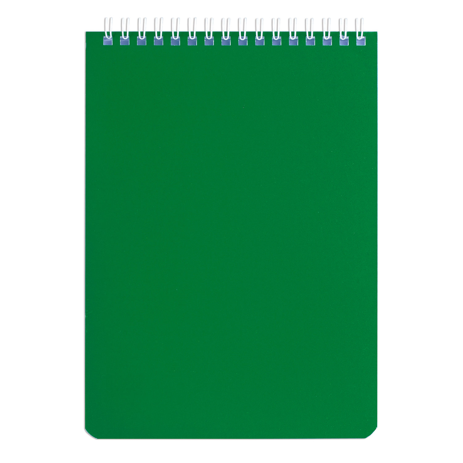 Блокнот А5 146х205мм, 60л, гребень, перфорация на отрыв, лакированный, BRAUBERG Зеленый, 111272