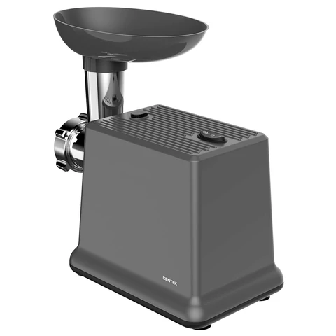 Мясорубка CENTEK CT-1624, 2000 Вт, производительность 2 кг/мин, 4 насадки, реверс, черный 457583 - МСК «Форвард»