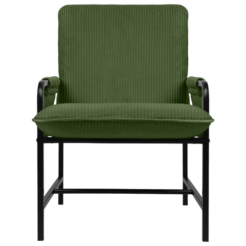 Кресло BRABIX "Gentle LC-300", ЛОФТ, пружинный блок, ткань велсофт (плюш), оливковое, 533145 - МСК «Форвард»