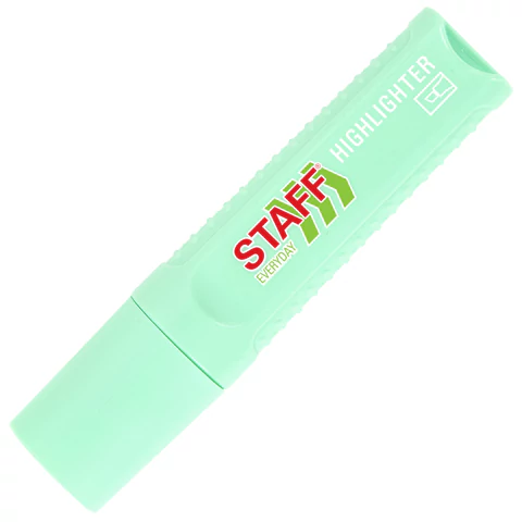 Текстовыделитель STAFF "EVERYDAY HL-707", БИРЮЗОВЫЙ, линия 1-5 мм, скошенный наконечник, 152546 - МСК «Форвард»