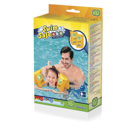 Нарукавники для плавания "Шаг С" 30х15 см, 5-12 лет, BESTWAY, 32110 680104