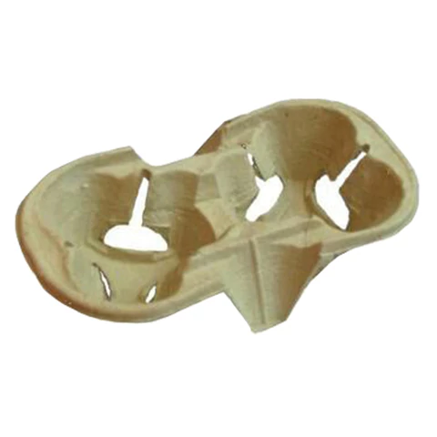 Держатель для двух стаканов, КОМПЛЕКТ 50 шт., 211х112х46 мм, картон, 609676 - МСК «Форвард»