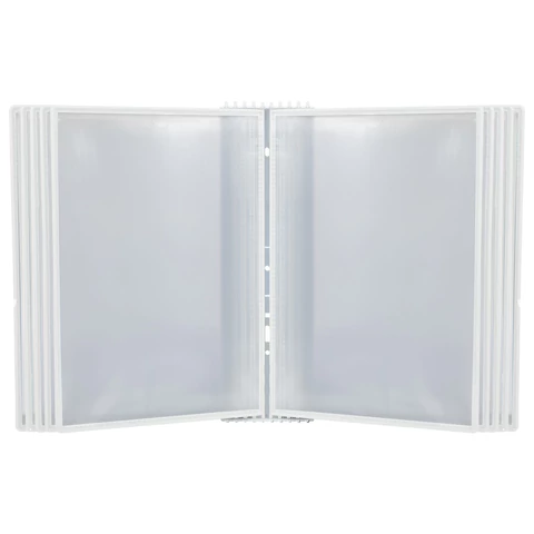 Демосистема настенная на 10 панелей, с 10 белыми панелями А4, STAFF "Profit", 238145