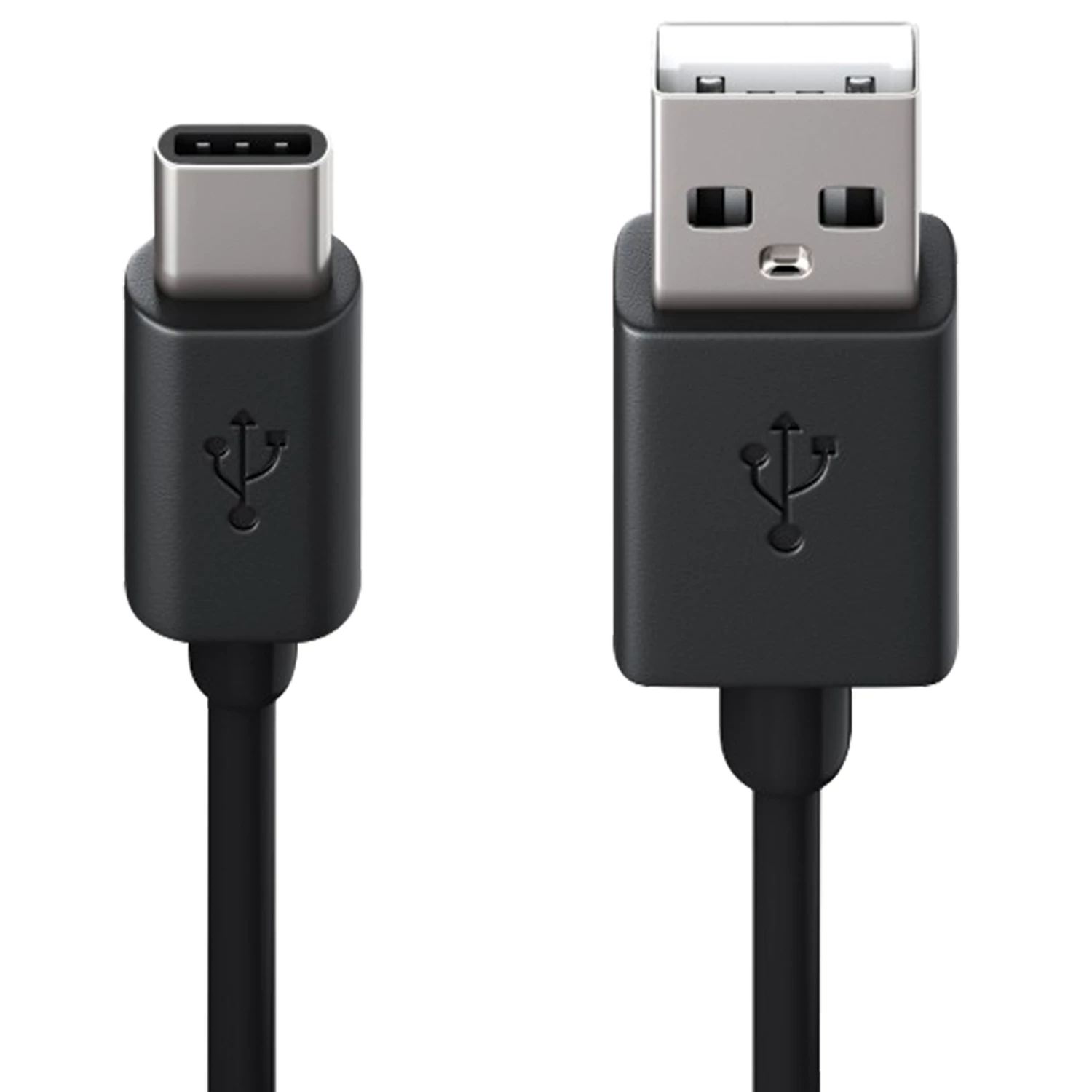 Кабель USB 2.0 AM-TypeC 1м RED LINE, для подключения портативных устройств и периферии, черный УТ000 512610