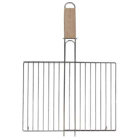 Решетка-гриль универсальная, размер 300х220 мм, глубина 10 мм, никелированное покрытие, РГМ3НЭ 701748 - МСК «Форвард»