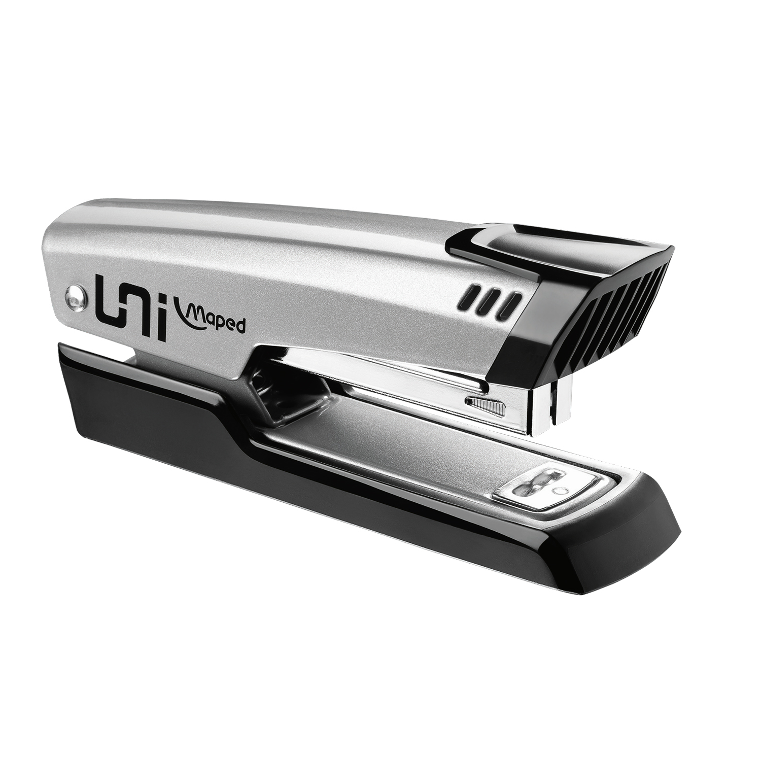 Степлер №24/6, 26/6 металлический MAPED "Universal Metal" + 400 скоб, до 25 листов, серый, 539200 223140