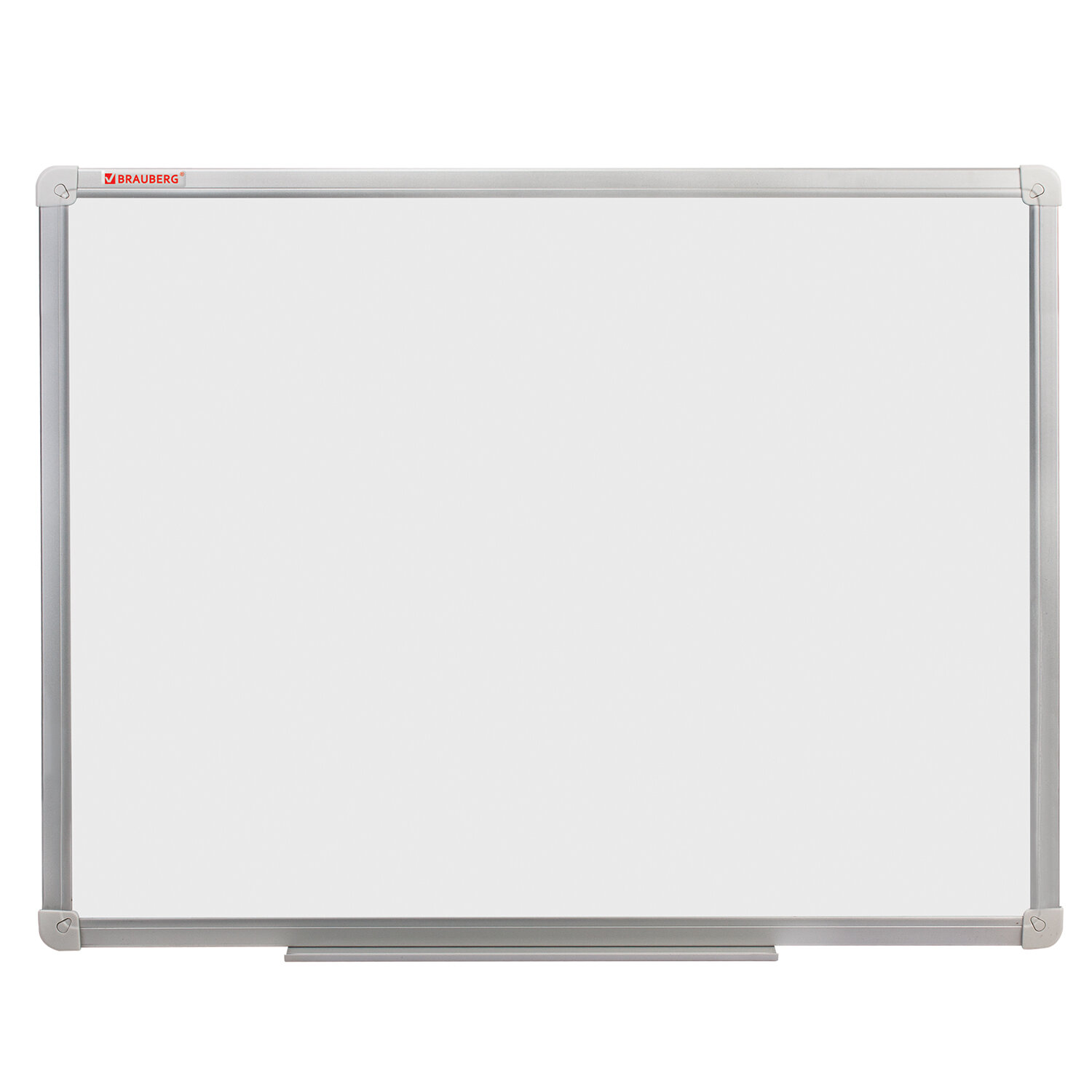 Доска магнитно-маркерная 45х60 см, алюмин. рамка, ГАРАНТИЯ 10 ЛЕТ, РОССИЯ, BRAUBERG Стандарт, 235520