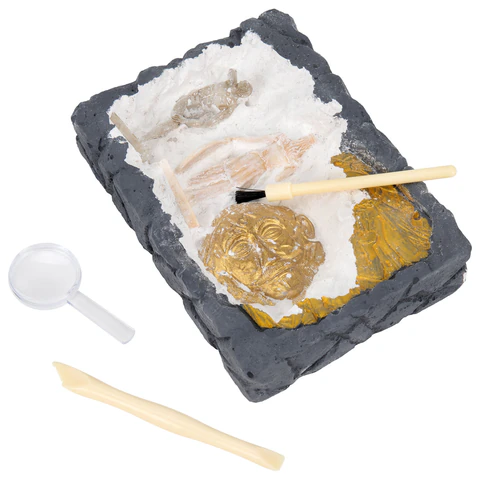 Набор для раскопок "Древняя Греция" 16х23 см, инструменты, BRAUBERG KIDS, 665941 - МСК «Форвард»