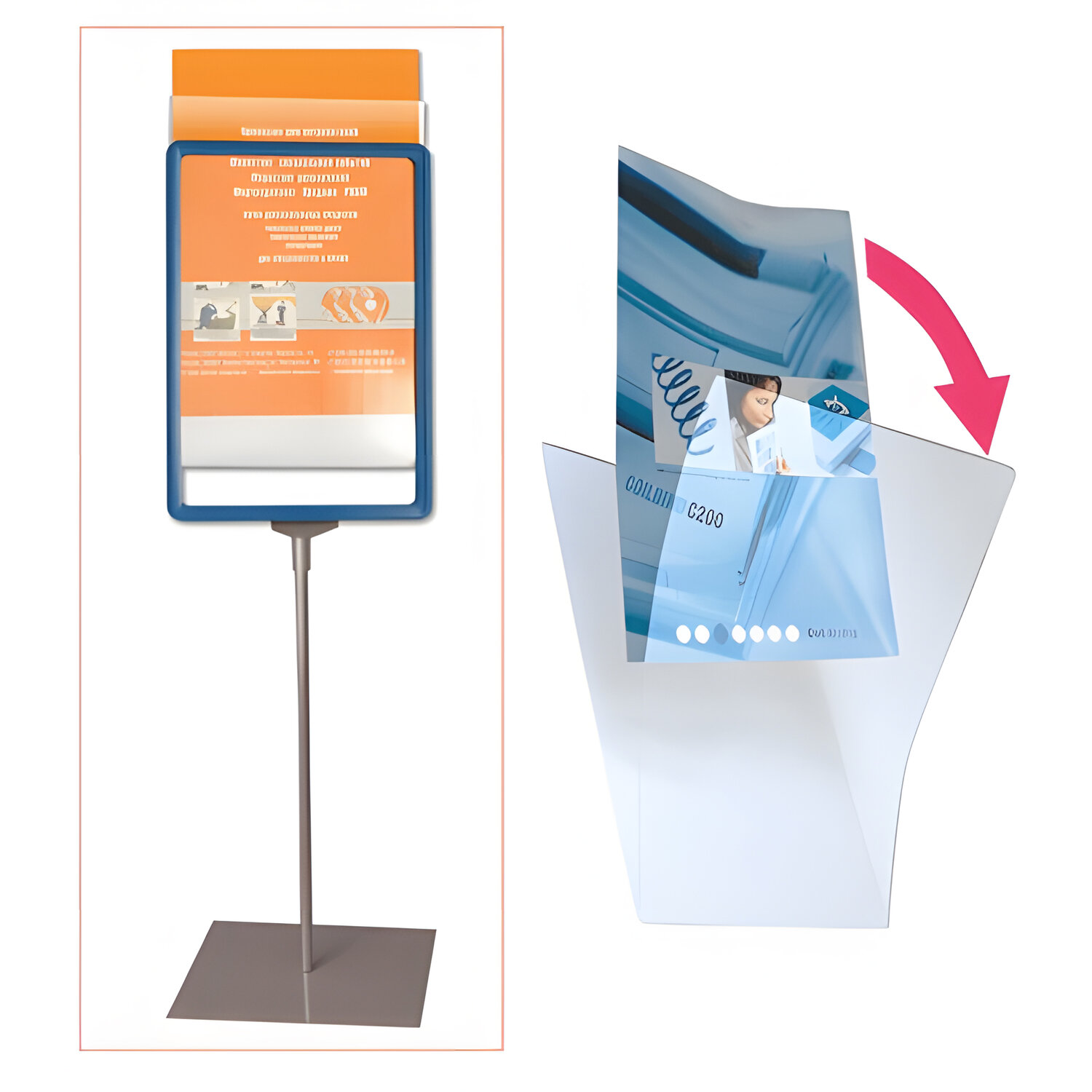 Экран защитный для рамки POS БОЛЬШОГО ФОРМАТА, А3(код 290254,290255,290256,290257),прозрачный,290263