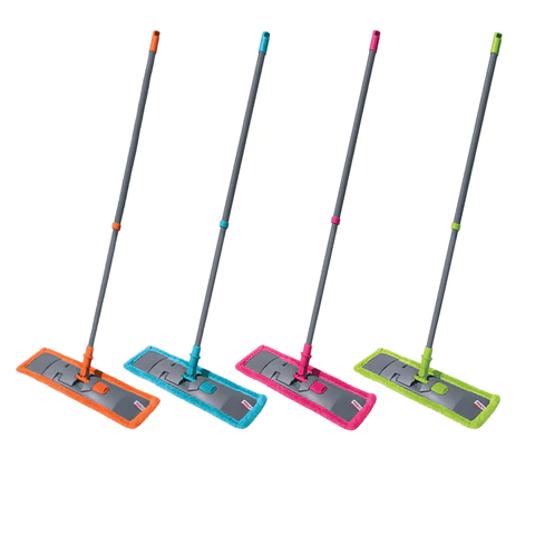 Швабра с флаундером 40см, телескоп черенок 130см, еврорезьба, МОП микрофибра (ТИП К), YORK Classic 81080 604570