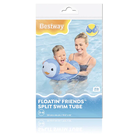 Надувной круг для плавания, разъемный "Животные", 3-6 лет, до 30 кг, АССОРТИ, BESTWAY, 36405 680076