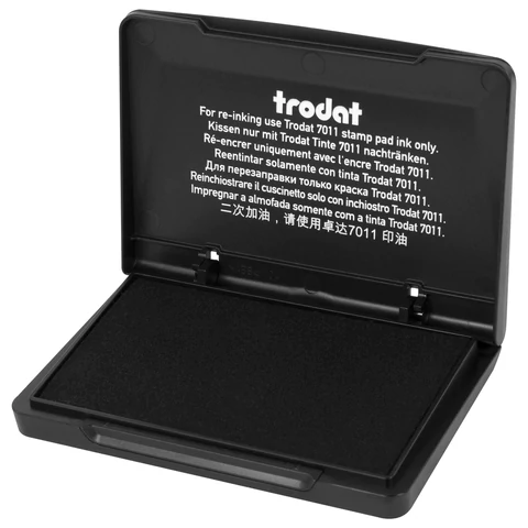 Штемпельная подушка TRODAT 9051 90х50 мм, ЧЕРНАЯ, 191020 238394 - МСК «Форвард»