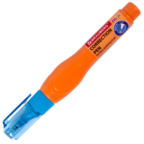 Ручка-корректор 10 мл ВЫГОДНАЯ УПАКОВКА, КОМПЛЕКТ 3 штуки, BRAUBERG MIX, 271921 - МСК «Форвард»